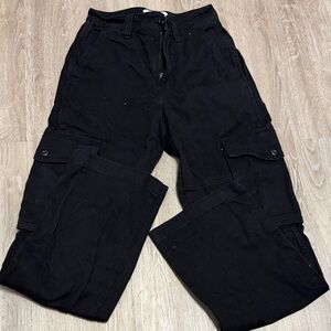 women’s  Black Cargo Pants